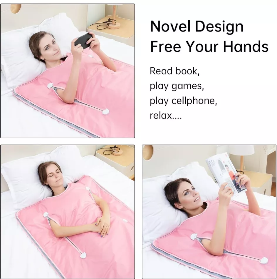 BodyShaper - Infrared Sauna Blanket Body Shaper - Weight Loss Sauna Blanket - Increase Circulation - Sweat and Detox