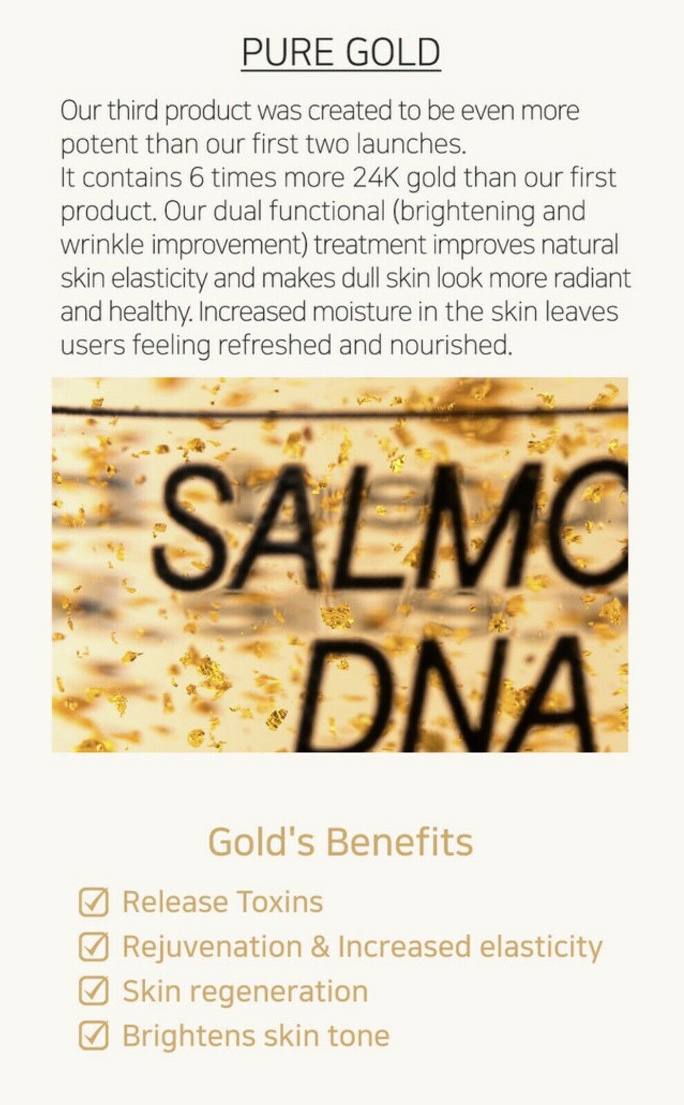 STAYVE BB Shine Glow Treatment Salmon DNA - Gold Ampoule 1 Vial 8ml - Authentic BB Shine Glow
