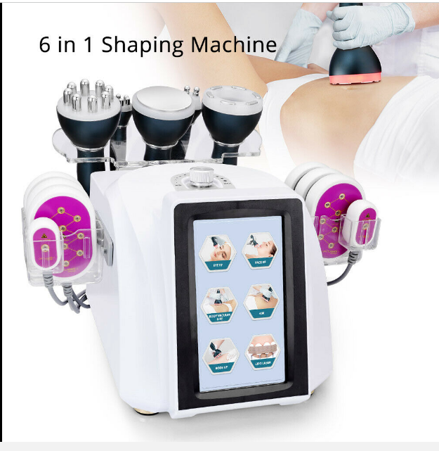 6 in 1 RF Vacuum Cavitation Machine - Body Slimming Machine