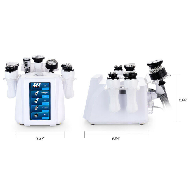 8 in 1 40K Cavitation Vacuum 3D Rotating RF Cold Photon Slimming Machine
