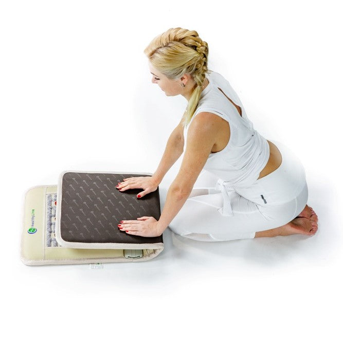 Chair Photon Therapy and PEMF Infrared Mat - PEMF Advanced Multi-Purpose Amethyst and Jade Mat -