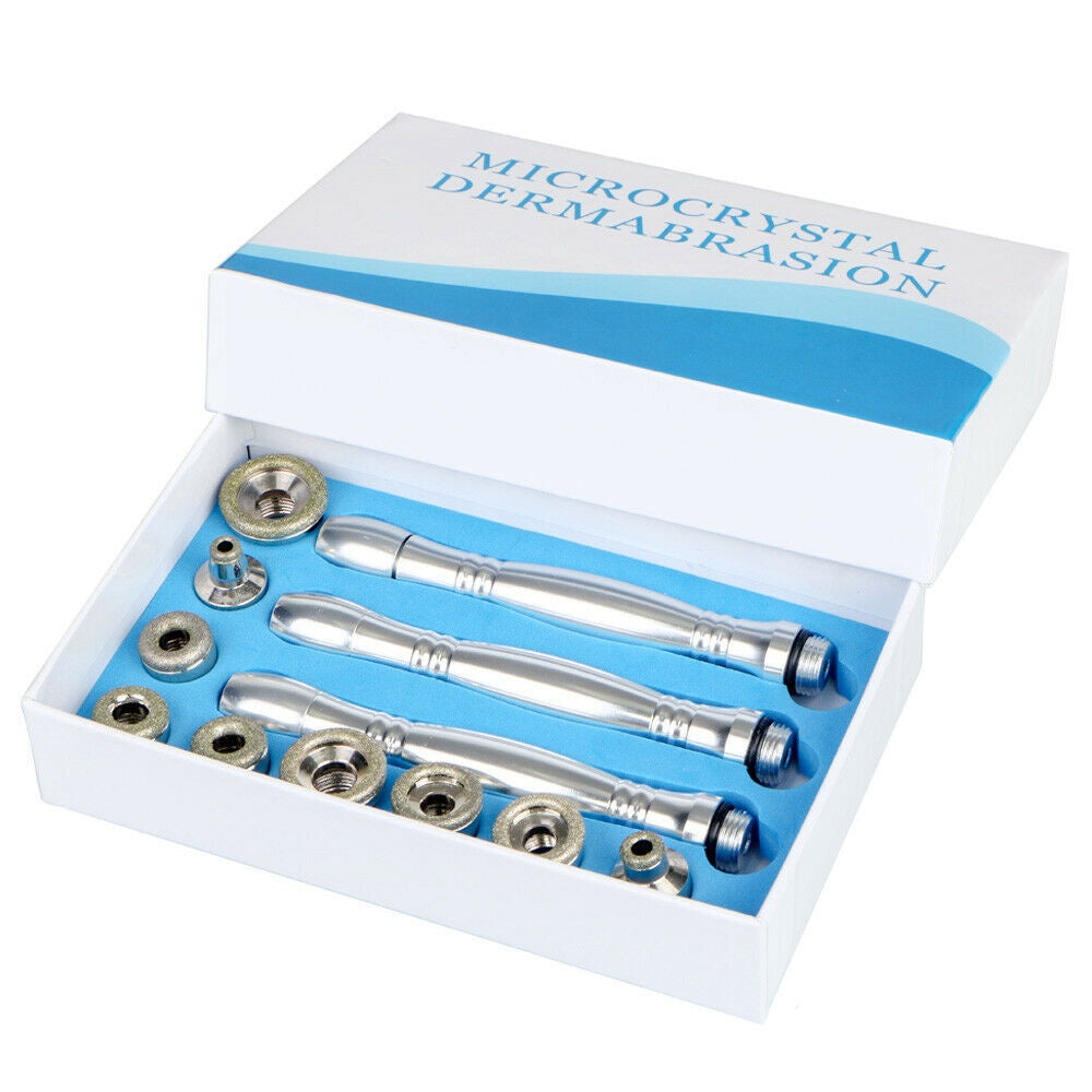 Replacement Wands for Diamond Microdermabrasion — 9 Tips 3 Wands — New Dermabrasion Replacement Fits All
