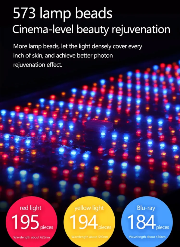 Facial LED Red Light Therapy Shield - By RedShift