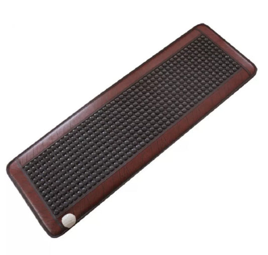 Electric Heated Jade Germanium Stone Massage Mat with Temperature Display